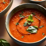 Creamy Roasted Pepper-Tomato Soup