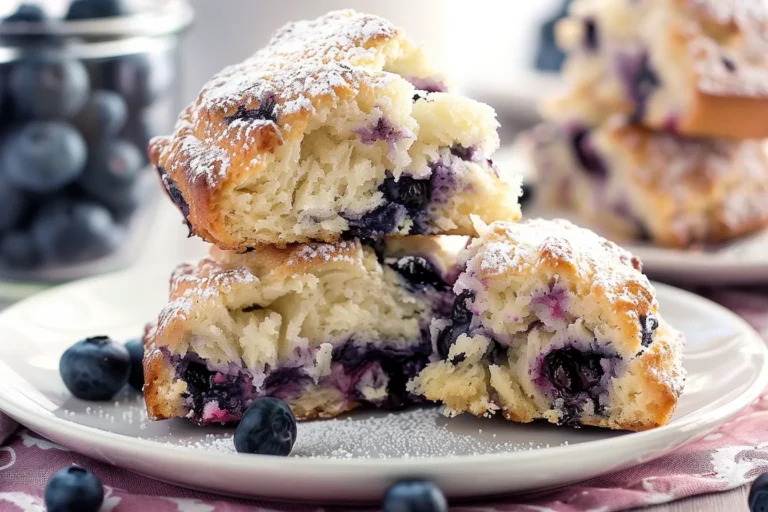 Easy Blueberry Scones (Gluten-Free Optional)