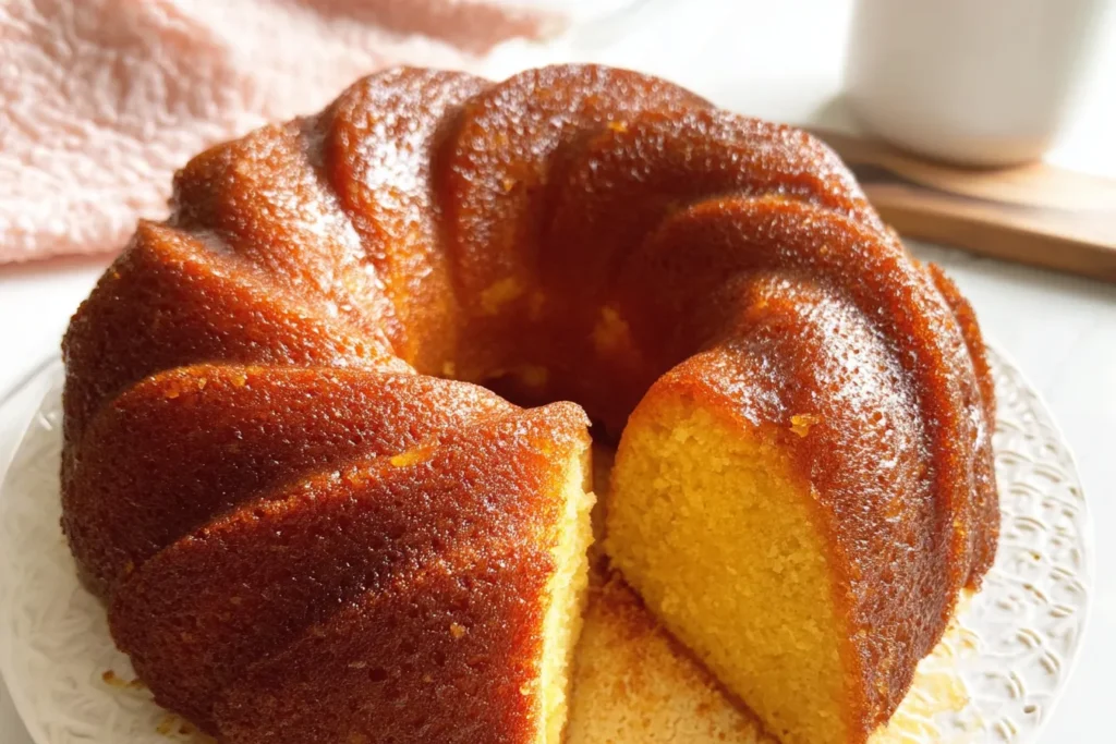 Buttered Rum Cake 4 Easy Rum Cake with Cake Mix