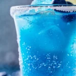 Frozen Blue Moscato Margaritas