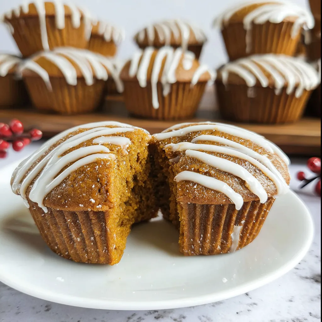 Gingerbread Muffins With Vanilla Bean Glaze 3 174 gingerbread muffins with vanilla bean glaze 1 69497144539fc 1