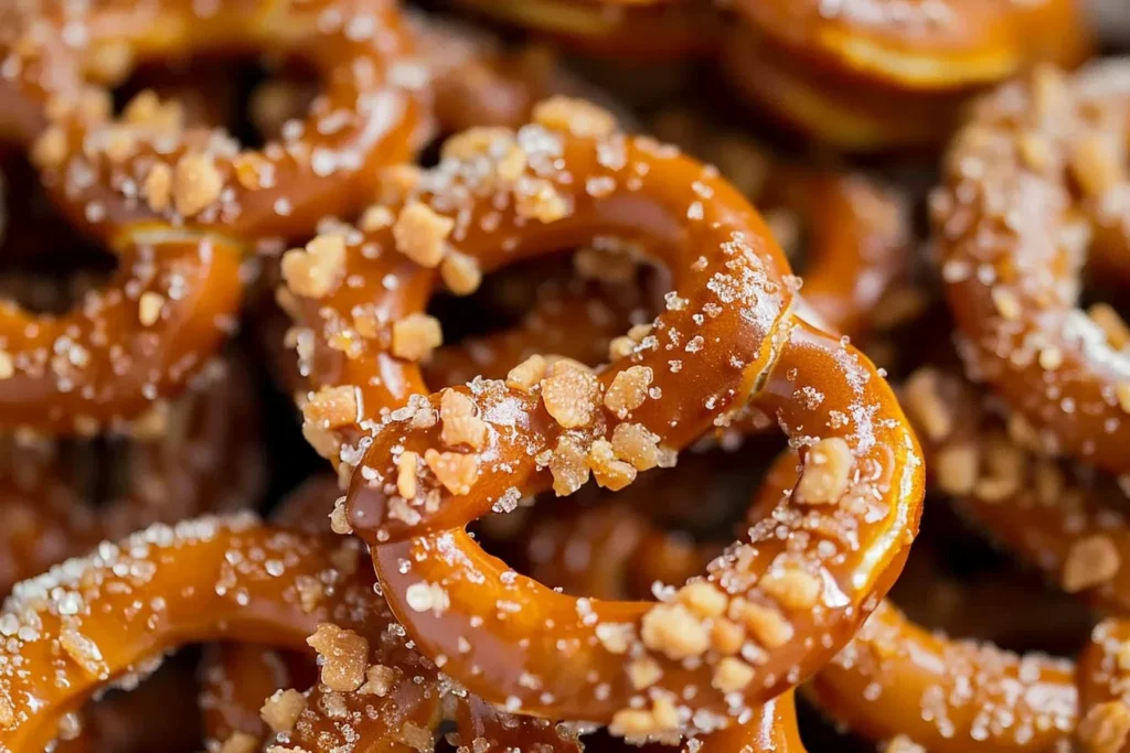 Gluten Free Butter Toffee Pretzels