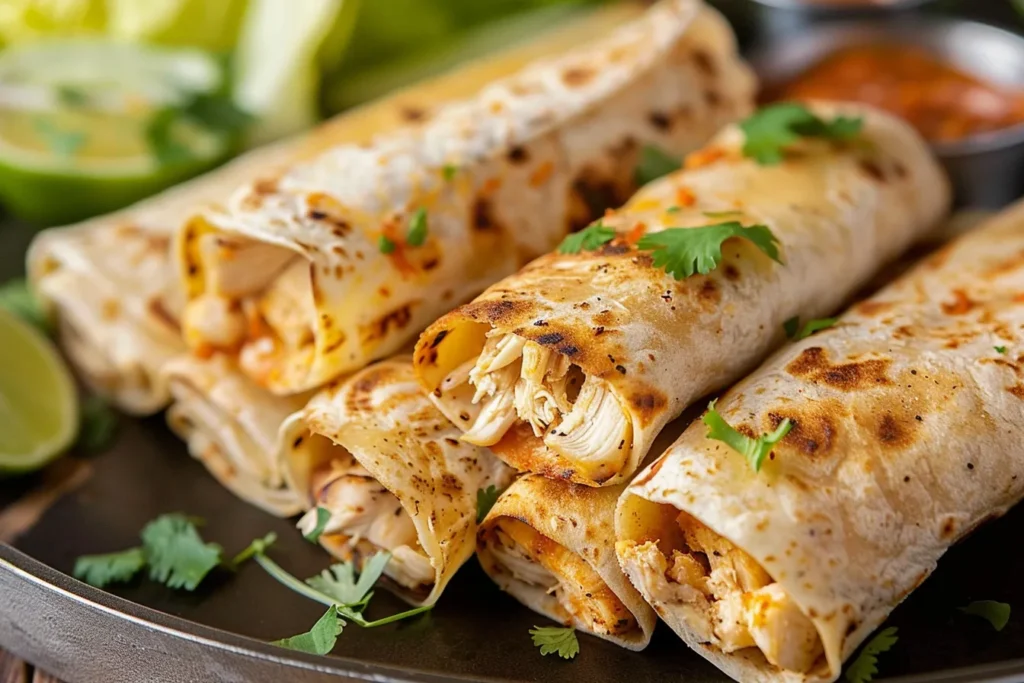 GLUTEN FREE CHICKEN TAQUITOS