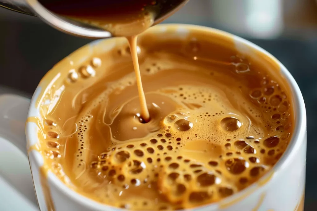 Homemade Butterscotch Coffee Creamer