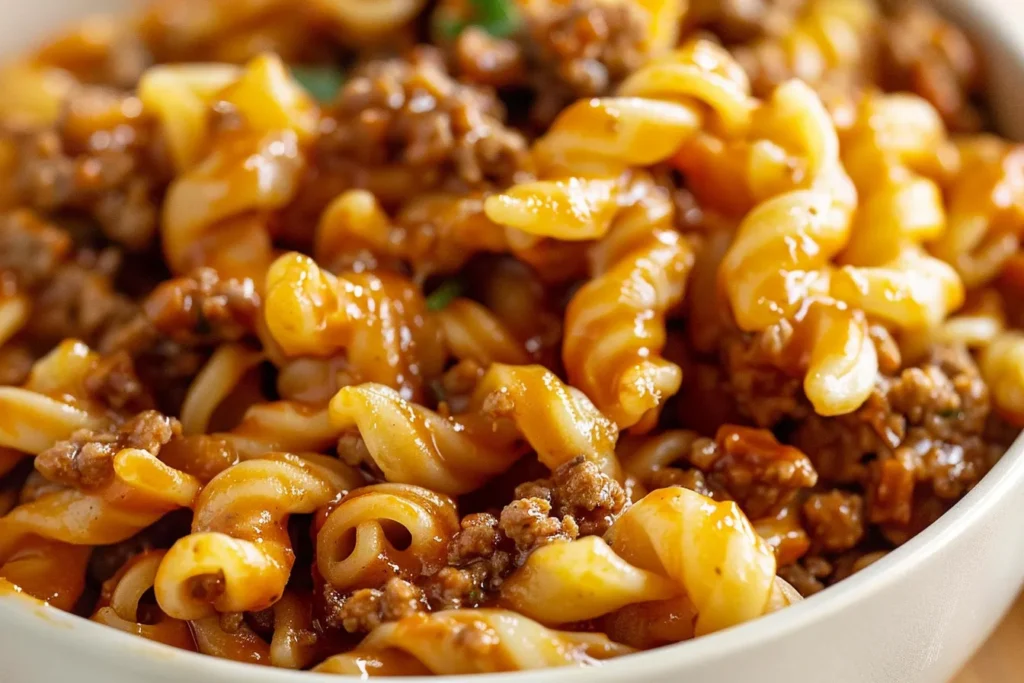 Homemade Gluten Free Hamburger Helper