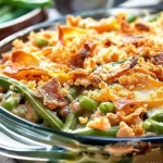 Homestyle Green Bean Casserole with a Creamy Twist