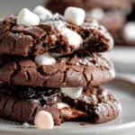 Hot Cocoa Cookies with Marshmallows (Gluten Free, Grain Free)