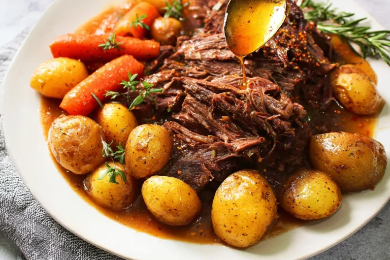 Instant Pot Pot Roast &amp; Potatoes