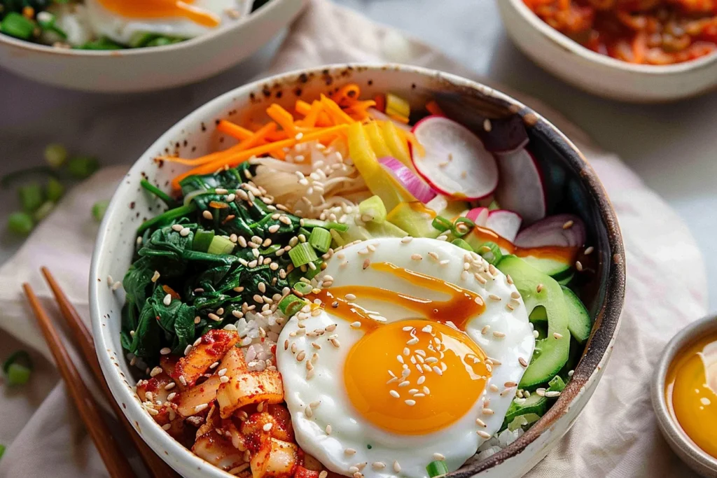 KOREAN VEGGIE BIBIMBAP BOWLS