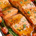 MAPLE GLAZED SHEET PAN SALMON