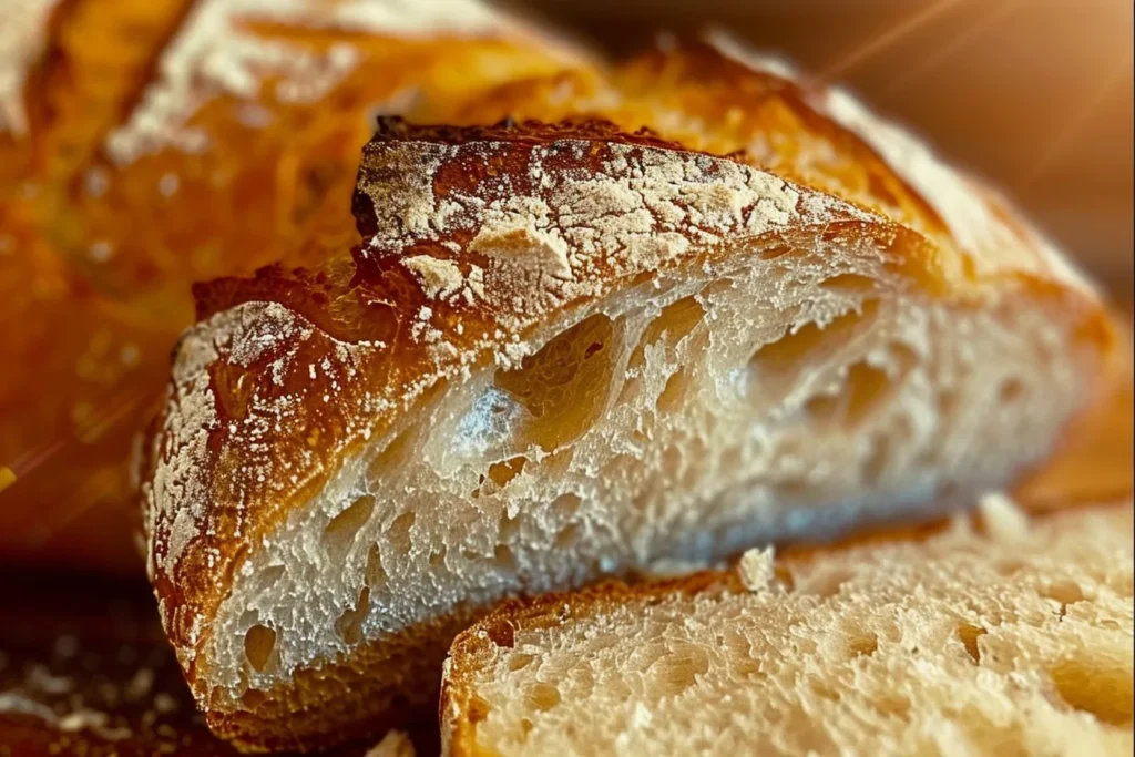 NO KNEAD GLUTEN FREE BREAD