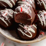Peppermint Hot Chocolate Truffle Bombs