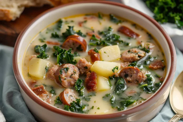 Potato Kale Sausage Soup