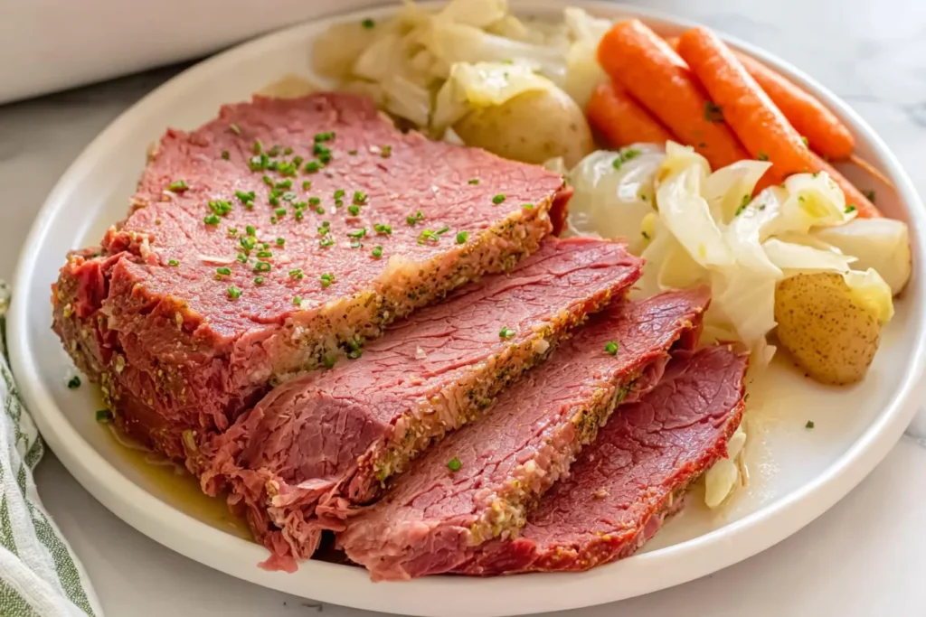 SLOW COOKER CORNED BEEF