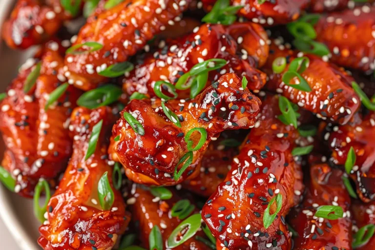 SPICY KOREAN CHICKEN WINGS