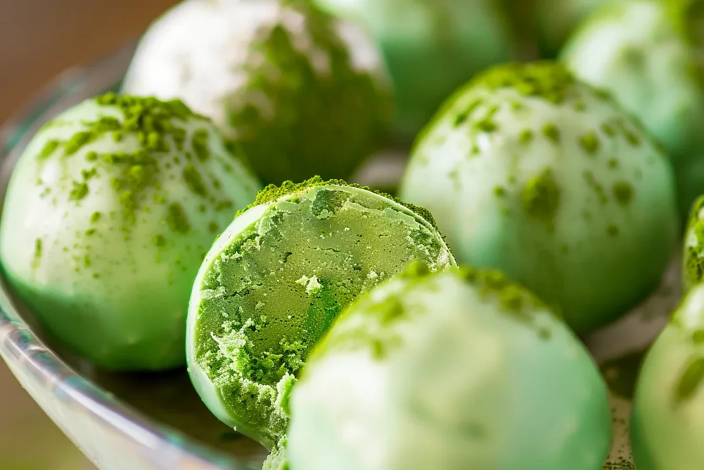 St. Patrick’s Day Green Tea Truffles