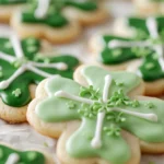 St. Patrick’s Day Shamrock Sugar Cookies
