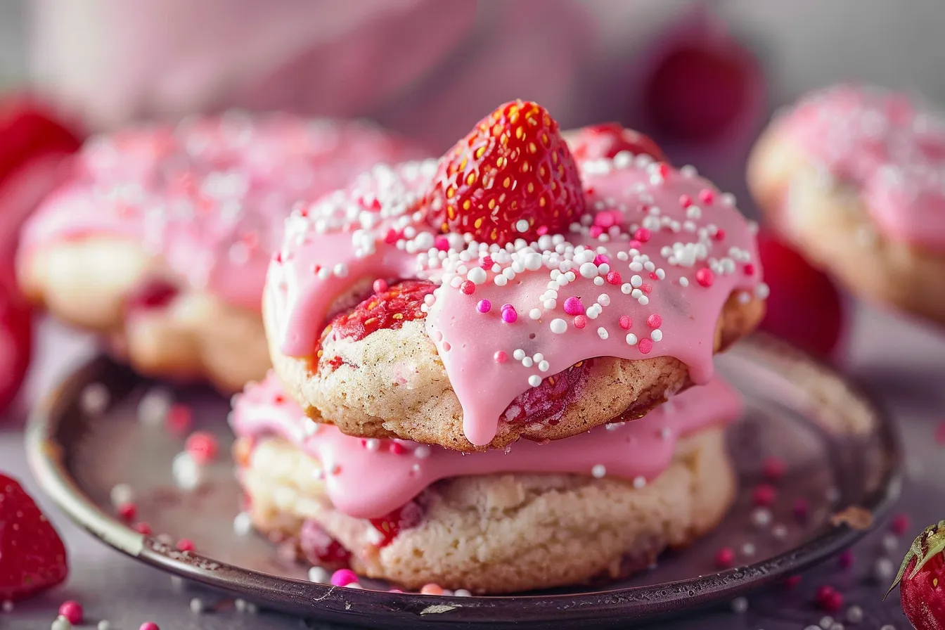Strawberry Kiss Cookies 4 174 strawberry kiss cookies 2 69496af811bd6 1