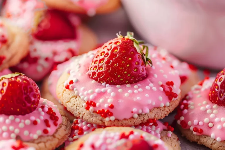 STRAWBERRY KISS COOKIES