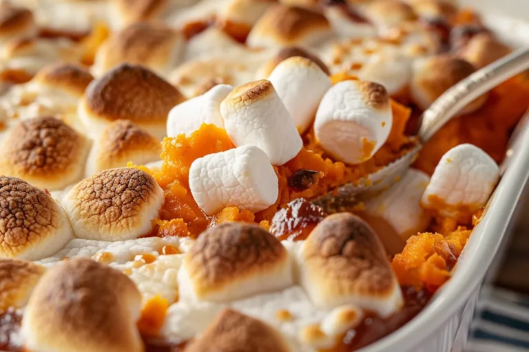 Sweet Potato Casserole with Marshmallows