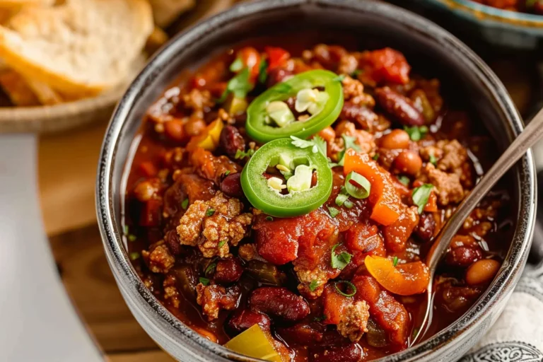 The Best Slow Cooker Turkey Chili