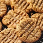 3 Ingredient Sugar Free Peanut Butter Cookies