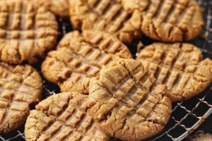 3 Ingredient Sugar Free Peanut Butter Cookies