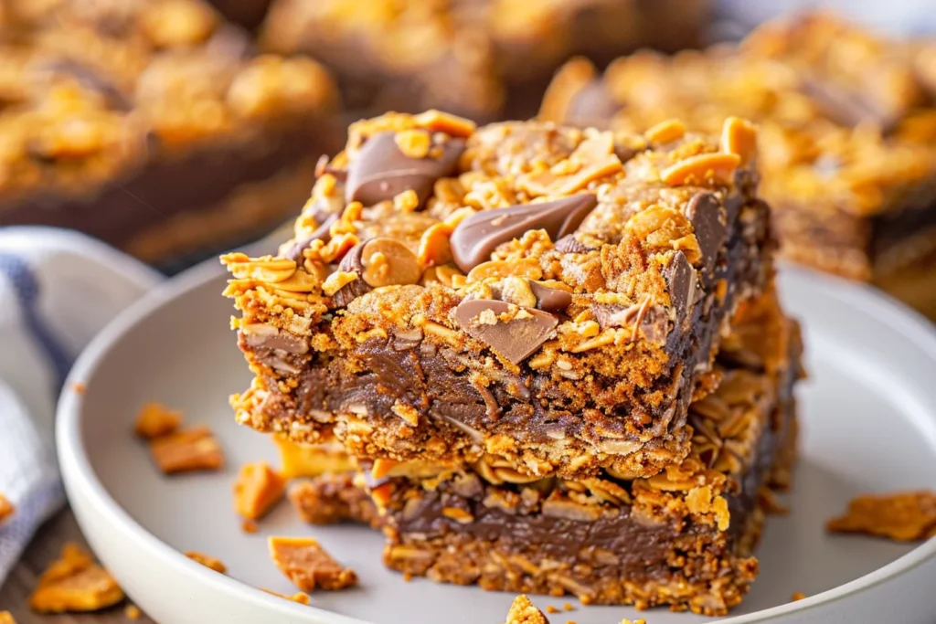 Butterfinger Cookie Bars