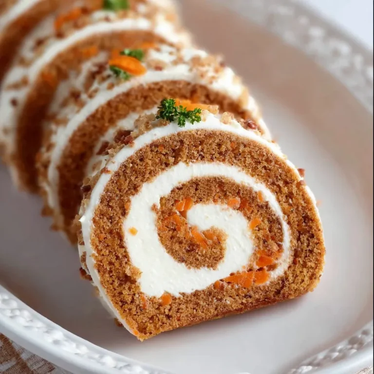 CARROT CAKE ROLL
