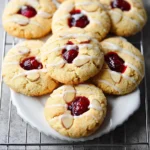 CHERRY ALMOND COOKIES