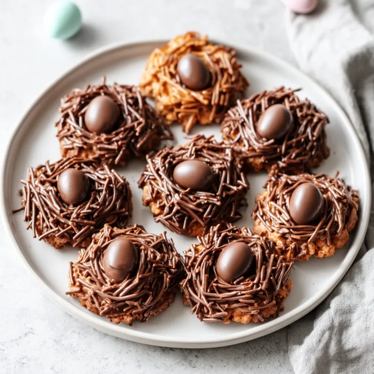 Chocolate Nest Cookies