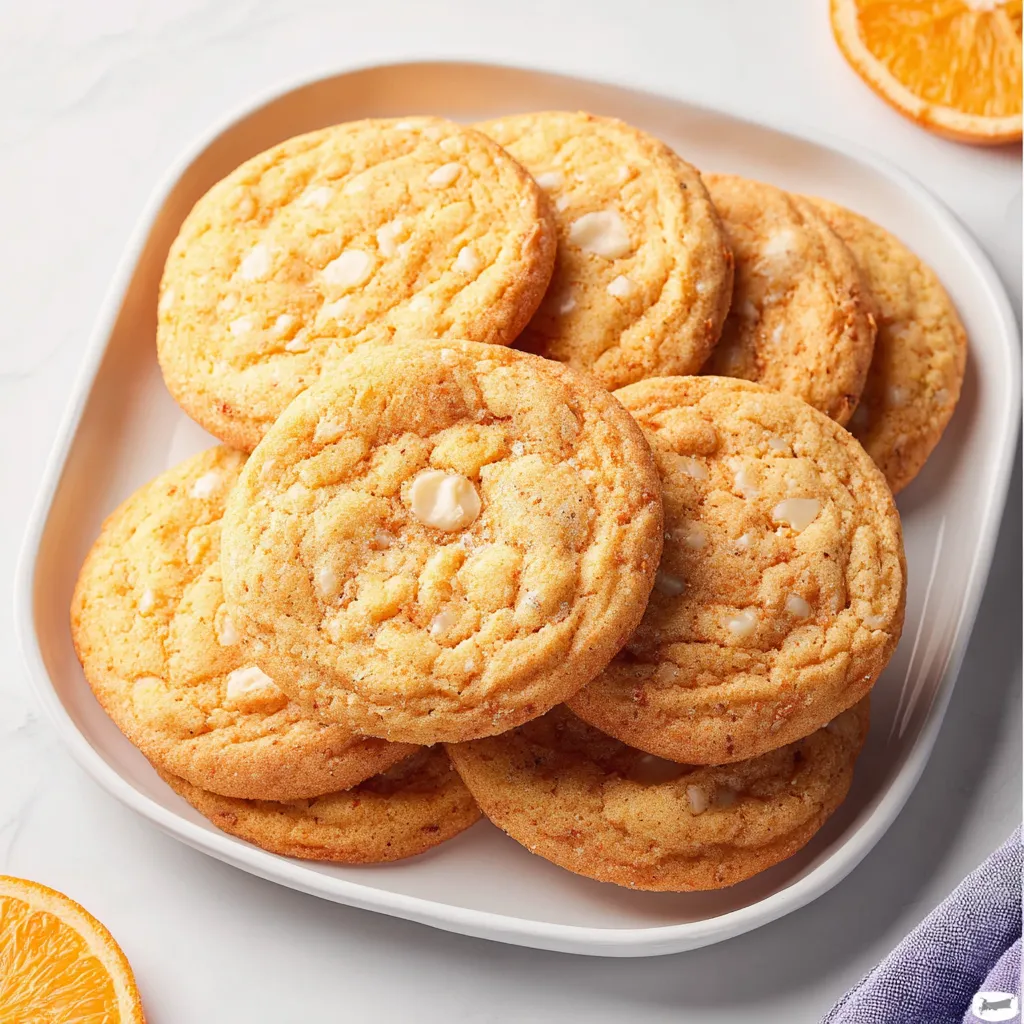 Creamsicle Cookies