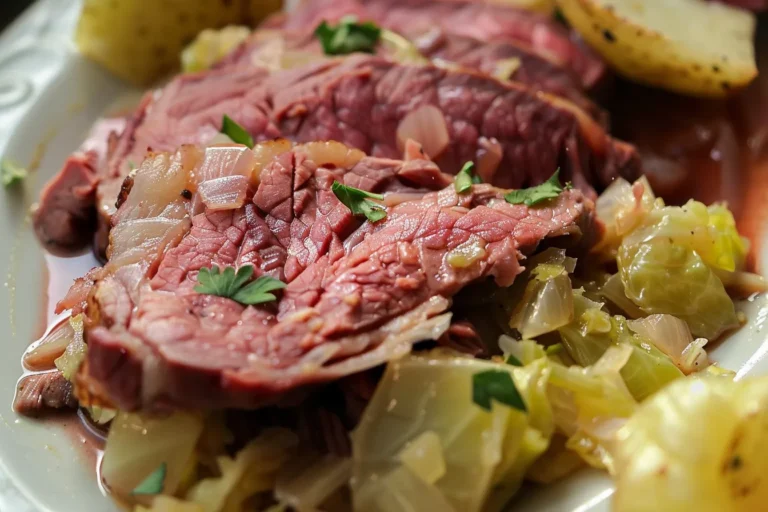 CROCKPOT CORNED BEEF AND CABBAGE RECIPE