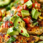 FIESTA LIME CHICKEN RECIPE WITH AVOCADO