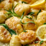 LEMON CHICKEN GNOCCHI