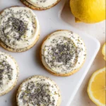 LEMON POPPY SEED CHEESECAKE COOKIES