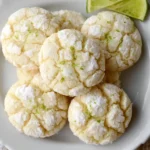 LIME CRINKLE COOKIES