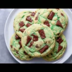 Mint Chocolate Chip Cookies