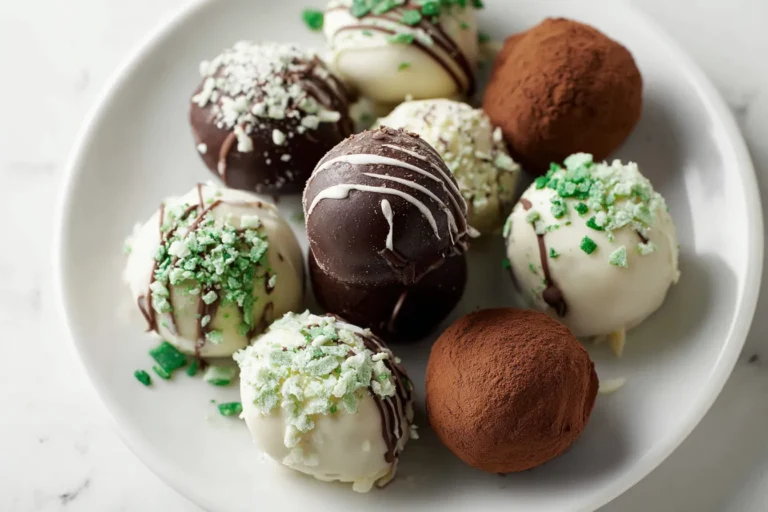 Mint Chocolate Truffles