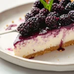 Mulberry & Earl Grey Cheesecake