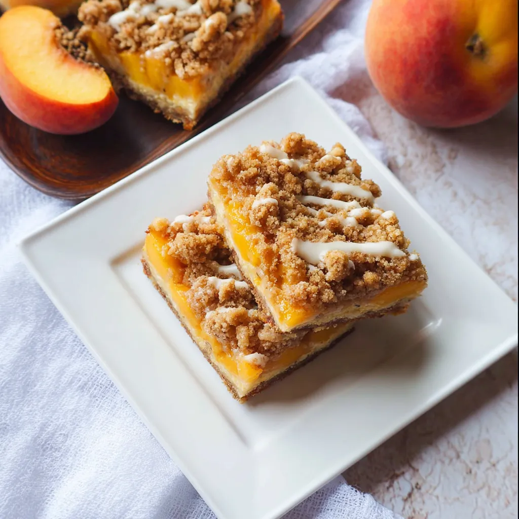 Peach Pie Crumble Bars 3 174 peach pie crumble bars 2 6974c46163680 1