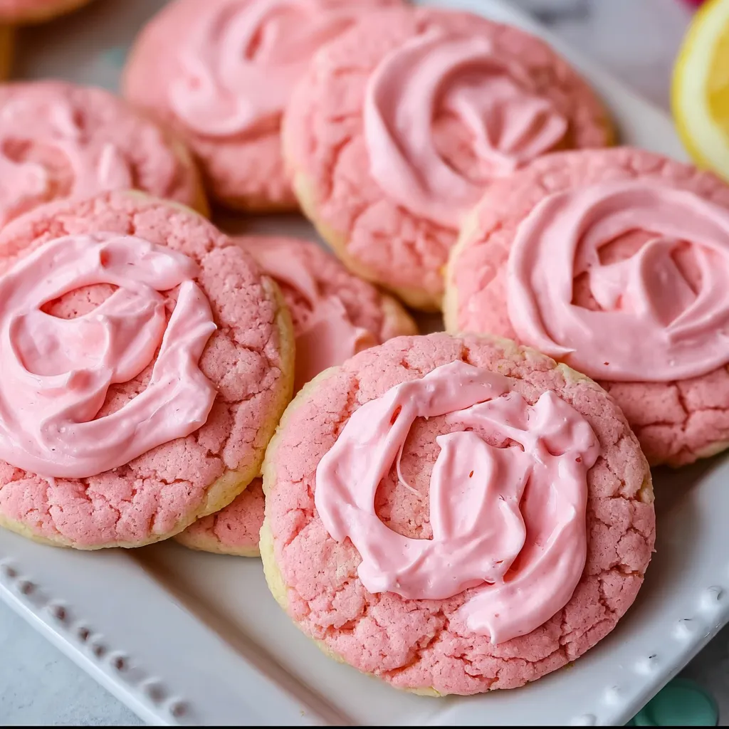 PINK LEMONADE COOKIES