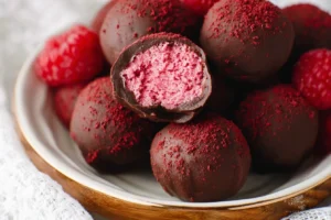 RASPBERRY TRUFFLES