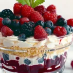 Red Velvet Berry Trifle