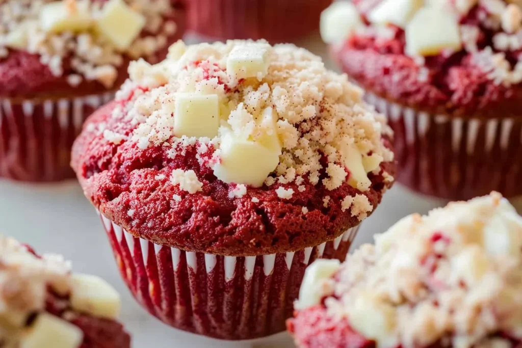 RED VELVET MUFFINS 7 RED VELVET MUFFINS