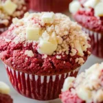 RED VELVET CREAM CHEESE MUFFINS