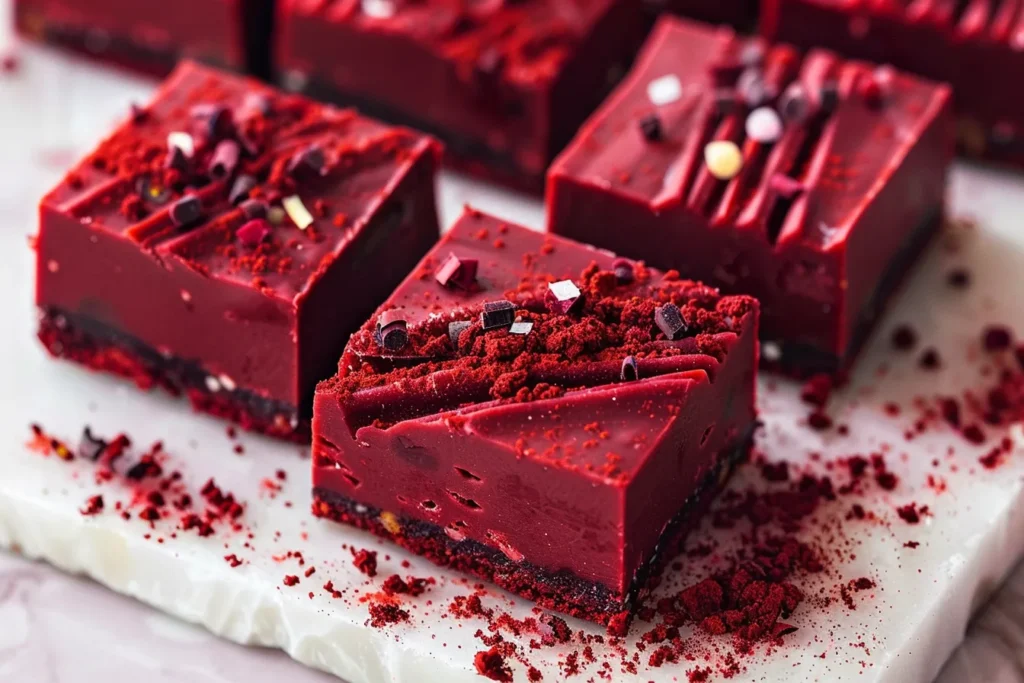 Red Velvet Fudge