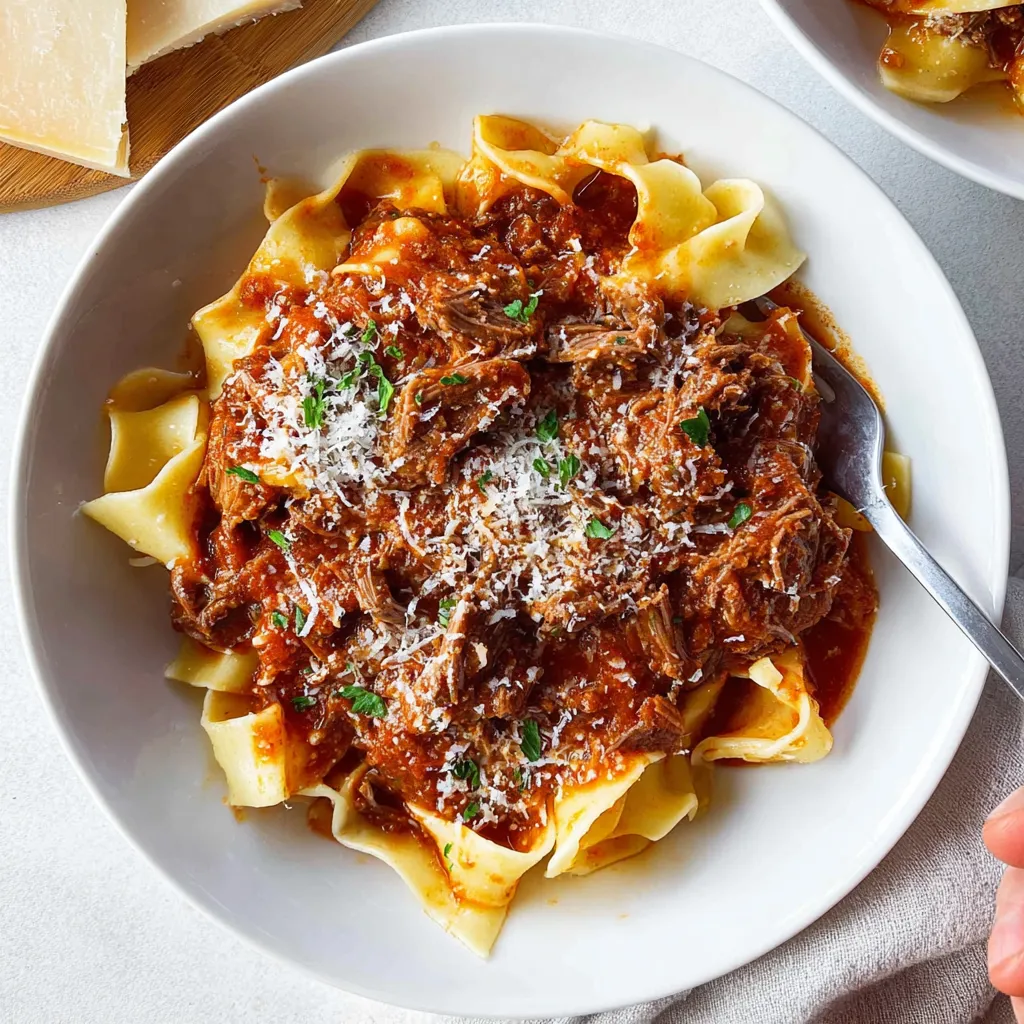 Slow Cooker Beef Ragu