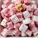 Strawberry Cheesecake Puppy Chow