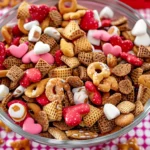 Valentine Sweet and Salty Snack Mix
